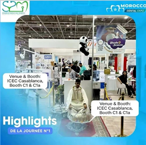 🔥 Morocco Dental Expo 2026|Poudarki stojnice Synergie Medicale Maroc 📅 Datu...