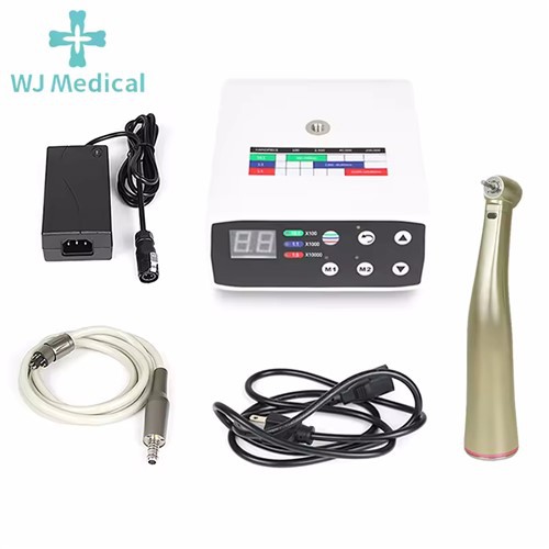 Zobni električni mikromotor z električnim robom